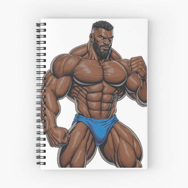 Item preview, Beard & Brawn: The Ultimate Muscle Icon designed and sold by ForeverPrintsOK.