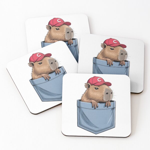 Item preview, Capybara in Pocket designed and sold by NicolasGlowArt.