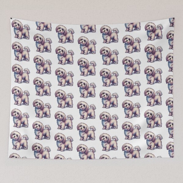Item preview, Brokatowy Maltańczyk designed and sold by MartiiiPrints.