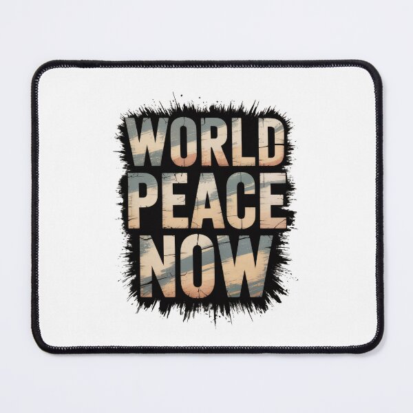 Item preview, World Peace Now – Bold Distressed Type designed and sold by Enea Kelo.