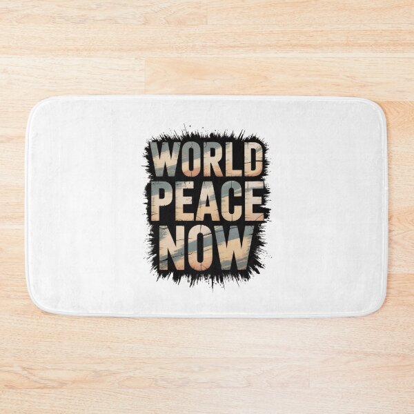 Item preview, World Peace Now – Bold Distressed Type designed and sold by Enea Kelo.
