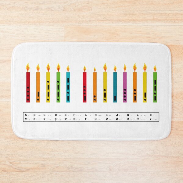 Item preview, Happy Birthday in morse code designed and sold by Hadis Malekie.