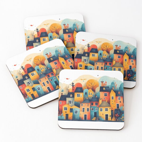 Item preview, Sweet old houses  designed and sold by XJAXSTUDIO.