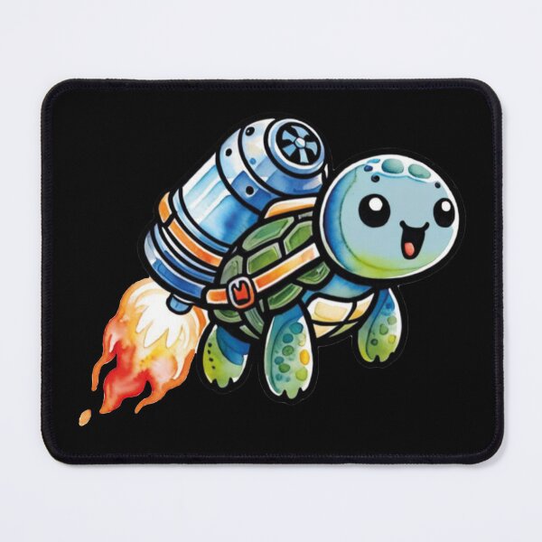 Item preview, Jetpack turtle designed and sold by MoxisWatercolor.