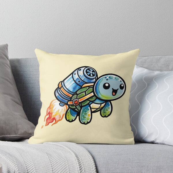 Item preview, Jetpack turtle designed and sold by MoxisWatercolor.