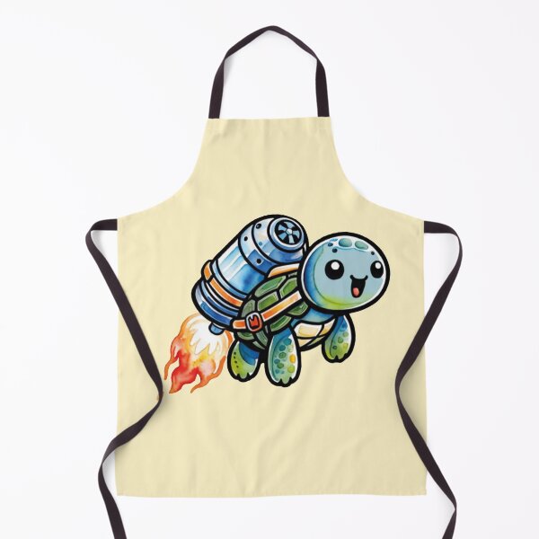 Item preview, Jetpack turtle designed and sold by MoxisWatercolor.