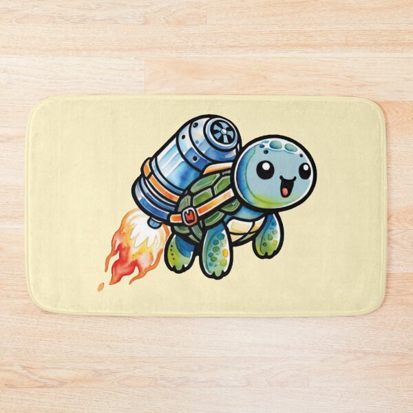 Item preview, Jetpack turtle designed and sold by MoxisWatercolor.