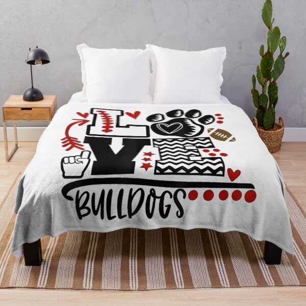 Item preview, Bulldogs Mascot Love - School Spirit Fantastic Gifts  designed and sold by BASKF.