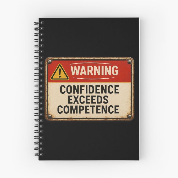 Item preview, Warning: Self-confidence exceeds abilities designed and sold by Girih.