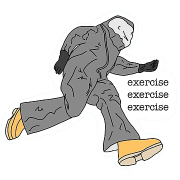 Artwork thumbnail, Exercise Exercise Exercise by LessCivil