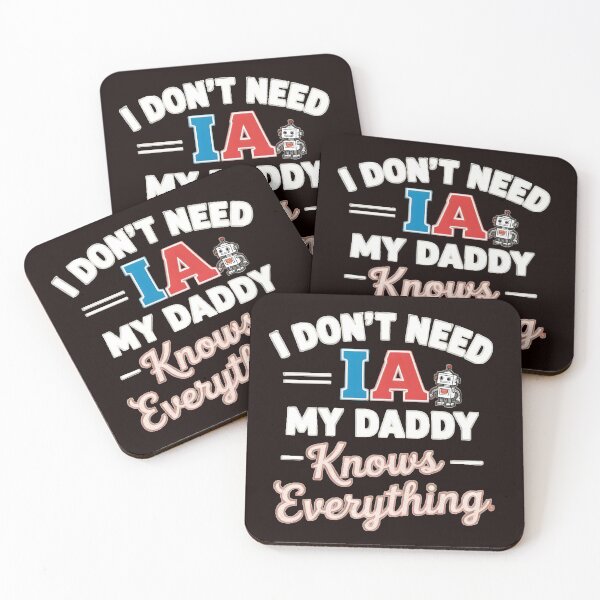 Item preview, I Don't need IA, My Daddy Knows Everything Funny T-Shirt designed and sold by jihaazy.