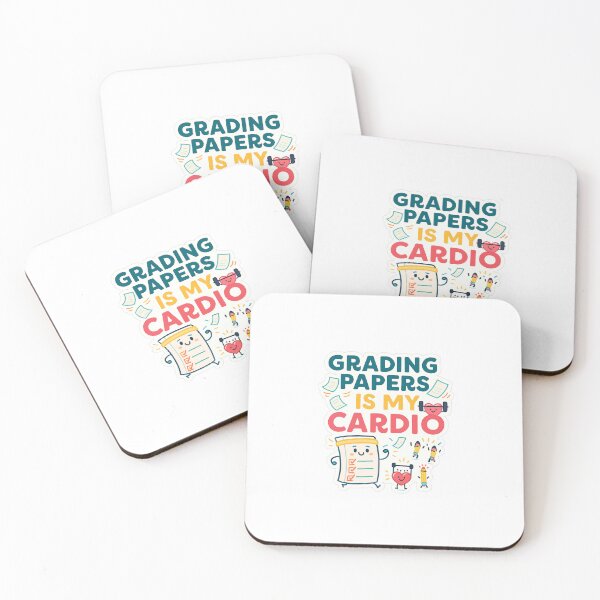 Item preview, Grading Papers is my Cardio designed and sold by CloudCanvasArt.