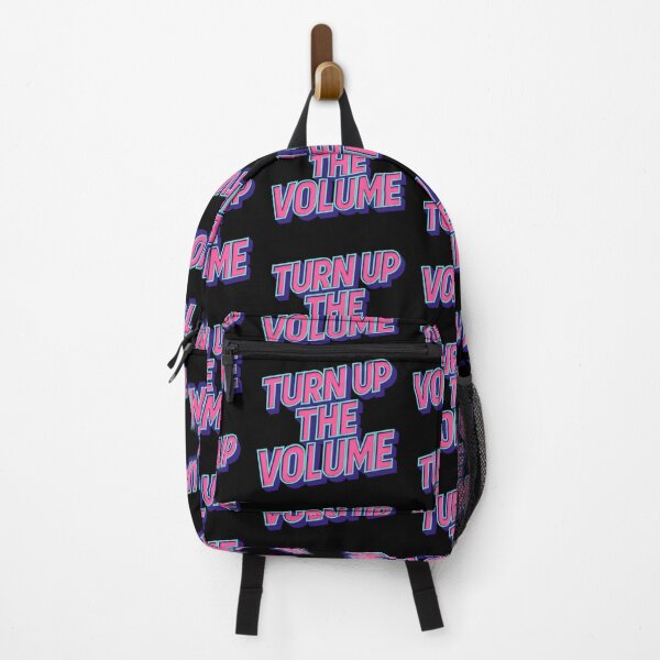 Item preview, Turn Up The Volume Retro Neon Music Design designed and sold by ArtComixHaven.