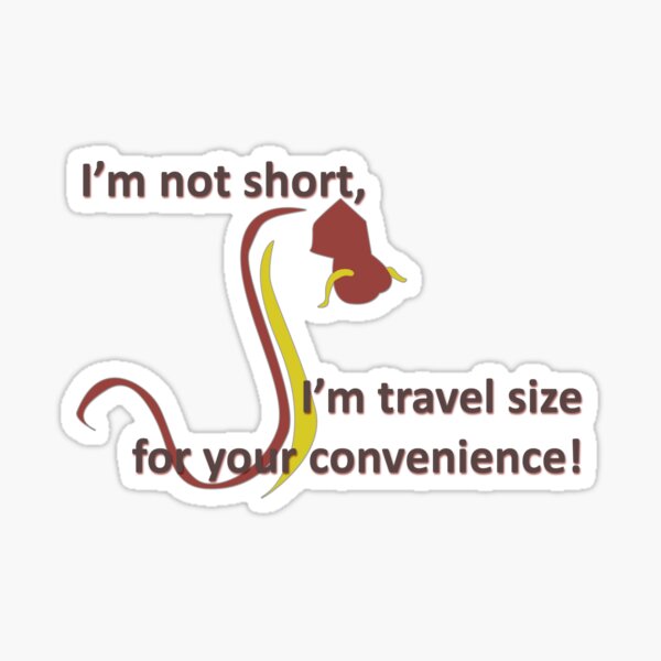 Item preview, Travel Size designed and sold by KaySlominator.