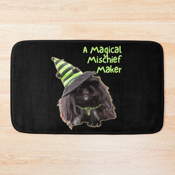Item preview, Magical Mischief Maker Cute Puppy Funny Colorful Design designed and sold by EarthArtDesigns.