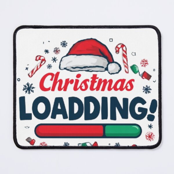 Item preview, Christmas Loading – Funny Holiday Progress Bar Design designed and sold by AlexLineArt.