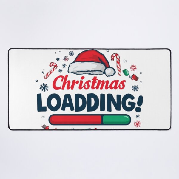 Item preview, Christmas Loading – Funny Holiday Progress Bar Design designed and sold by AlexLineArt.