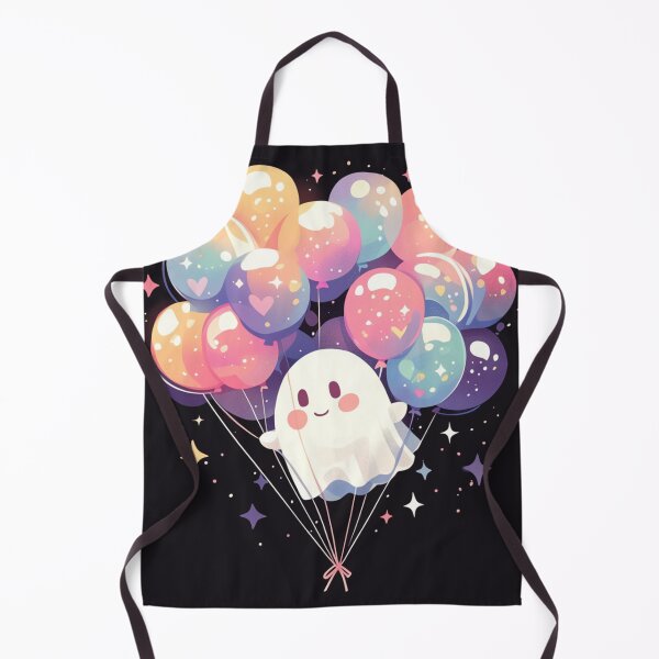 Item preview, Ghost with balloons designed and sold by MendaciousMina.