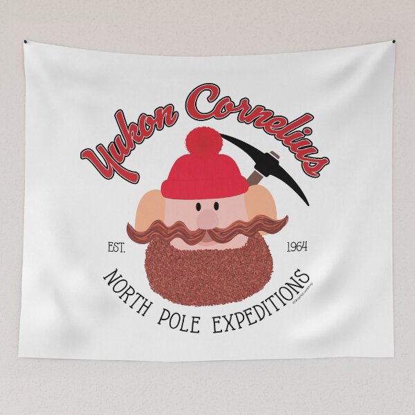 Item preview, Yukon Cornelius, North Pole Expeditions, Classic Christmas © GraphicLoveShop designed and sold by Graphic Love Shop.