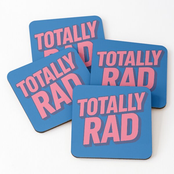 Item preview, Totally Rad Retro Design Neon Style Bold Statement designed and sold by ArtComixHaven.
