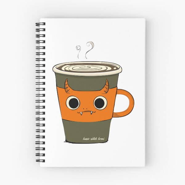 Item preview, Basic Witch Brew | Funny Coffee Demon Halloween Design designed and sold by idgafstudio.ch.
