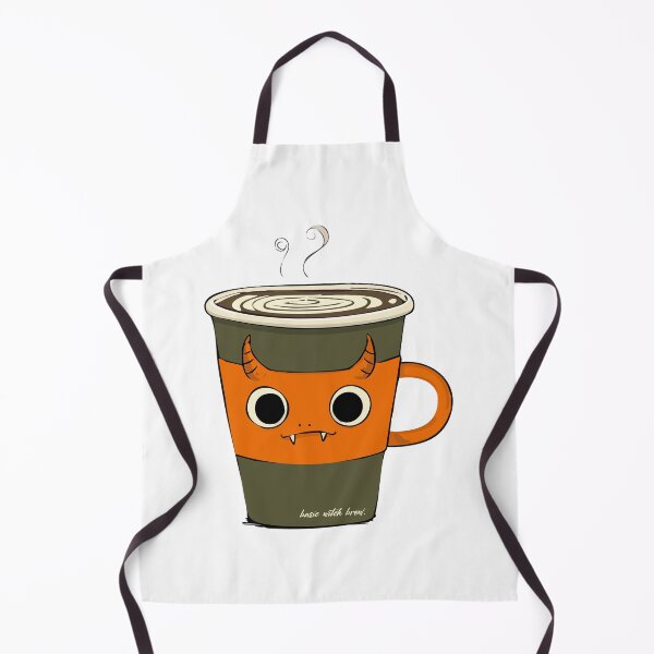 Item preview, Basic Witch Brew | Funny Coffee Demon Halloween Design designed and sold by idgafstudio.ch.