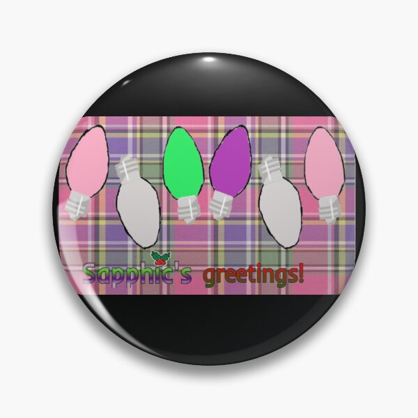 Item preview, Sapphics Greetings but with plaid designed and sold by lucey05.