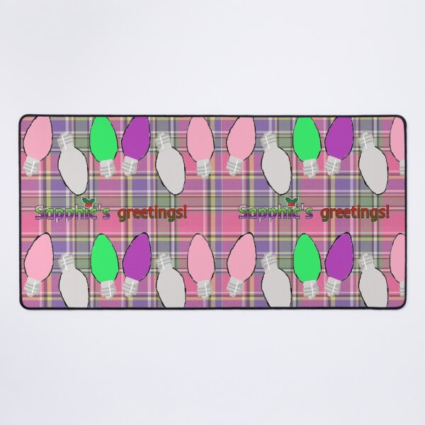 Item preview, Sapphics Greetings but with plaid designed and sold by lucey05.