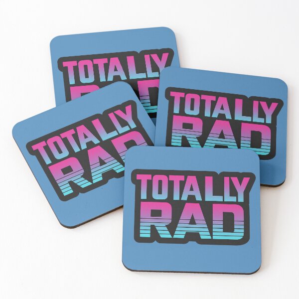 Item preview, Totally Rad Retro Gradient Typography designed and sold by ArtComixHaven.