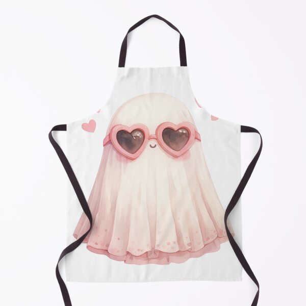 Item preview, Ghost with heart shaped sunglasses designed and sold by MendaciousMina.