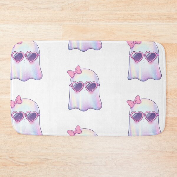 Item preview, Iridescent Ghost with heart shaped sunglasses designed and sold by MendaciousMina.