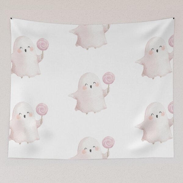 Item preview, Ghost with a lollipop designed and sold by MendaciousMina.