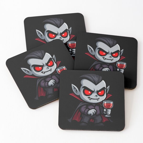 Item preview, Chibi Vampire – Adorable Red-Eyed Dracula designed and sold by Ahau Designs.