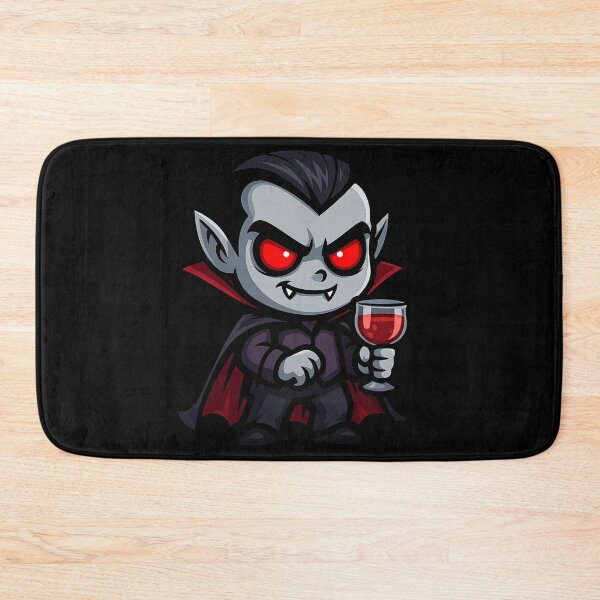 Item preview, Chibi Vampire – Adorable Red-Eyed Dracula designed and sold by Ahau Designs.