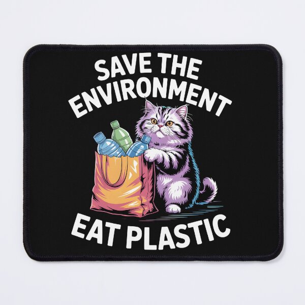 Item preview, Save The Environment Eat Plastic designed and sold by Pawel Oska.