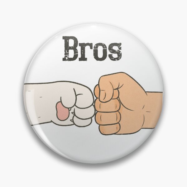 Item preview, Cat Bros - Human/Cat fist bump designed and sold by Whisker Me This.