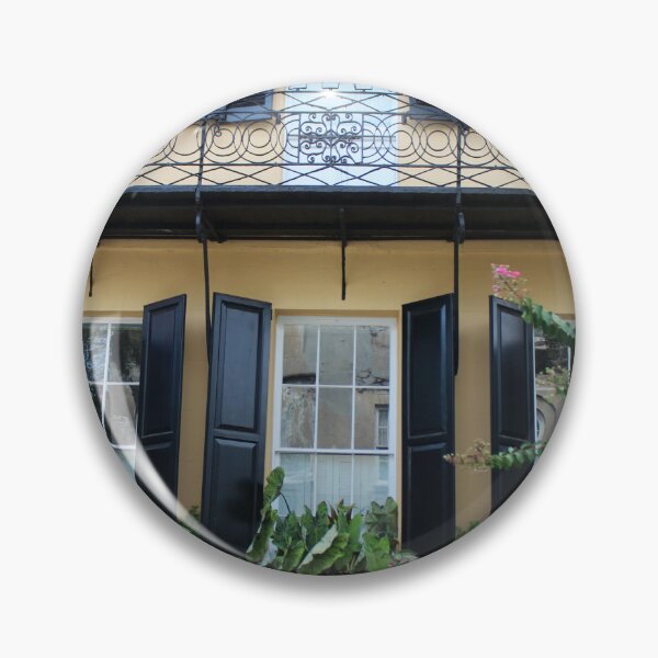 Item preview, Charming Balcony with Black Shutters designed and sold by Cynthia48.