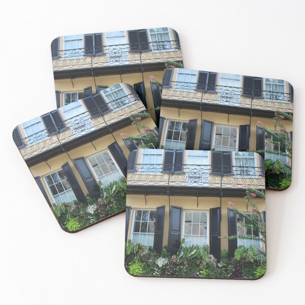 Item preview, Charming Balcony with Black Shutters designed and sold by Cynthia48.