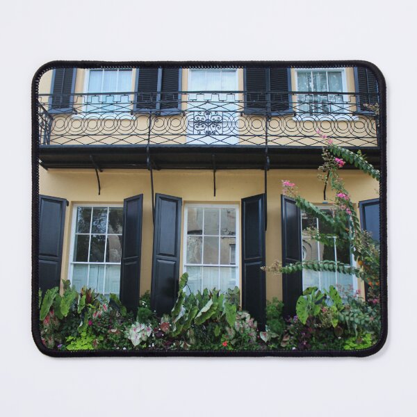 Item preview, Charming Balcony with Black Shutters designed and sold by Cynthia48.