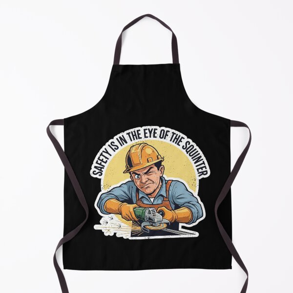 Item preview, Safety Squint Funny DIY Construction Humor designed and sold by elderberry.
