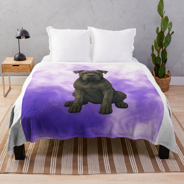 Item preview, Cane Corso Strength – Geometric Dog Art in Lilac Mist designed and sold by GeoWild Designs.