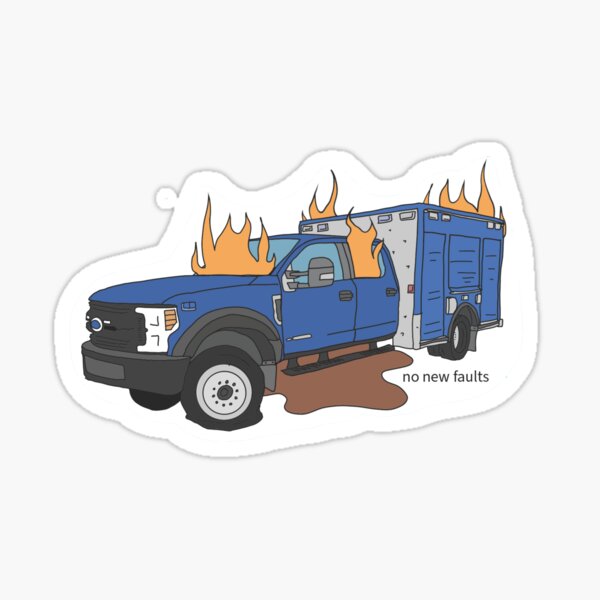 No New Faults Sticker
