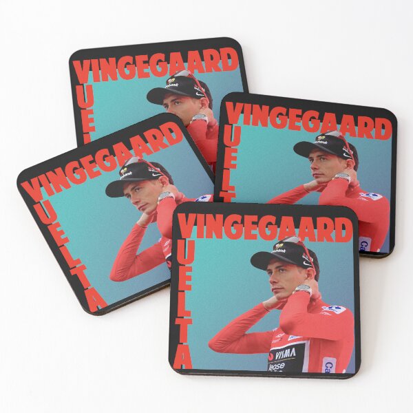 Item preview, Jonas Vingegaard La Vuelta 2025 Champion Red Jersey designed and sold by letitrip.