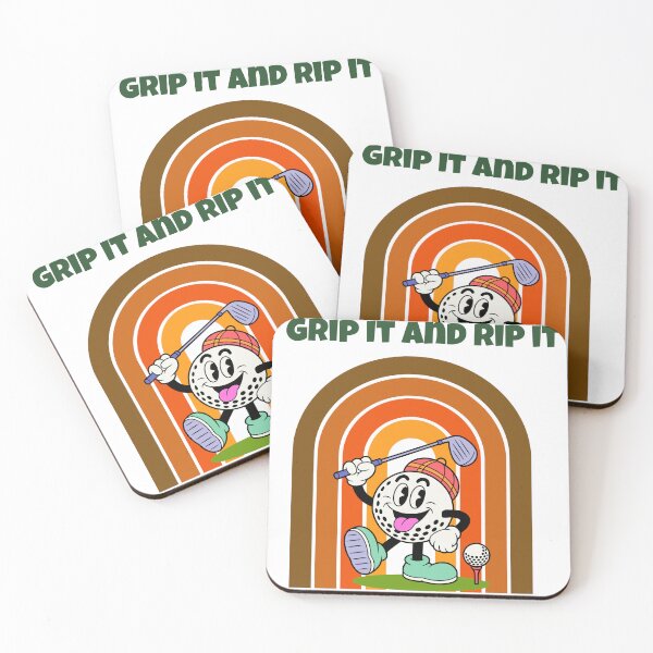Item preview, Grip It & Rip It Funny Golf Shirt – Retro Golfer Design designed and sold by Casual Chaos Co..