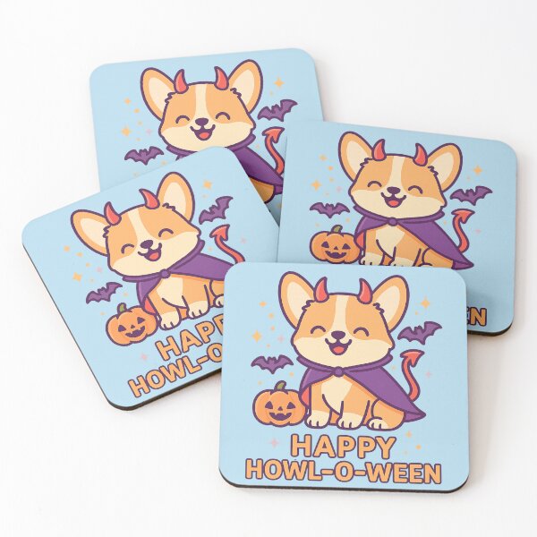Item preview, Kawaii Halloween Corgi designed and sold by Meandmyshop.