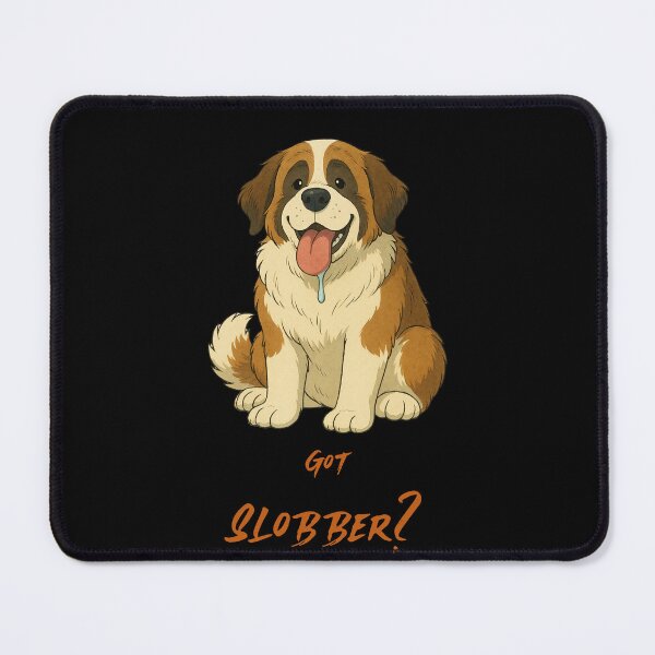 Item preview, Got Slobber? – Funny Saint Bernard Dog Cartoon designed and sold by BBJStudio.