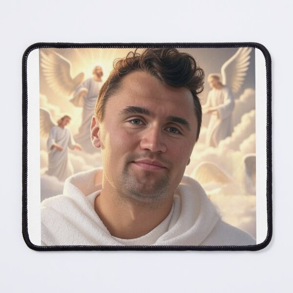 Item preview, charlie kirk rest in peace heaven designed and sold by SnoozyStore.