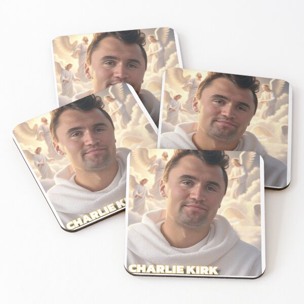 Item preview, charlie kirk rest in peace heaven designed and sold by SnoozyStore.