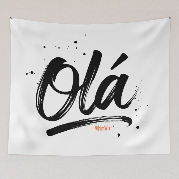 Item preview, Ola - Hello designed and sold by WhimWiz.