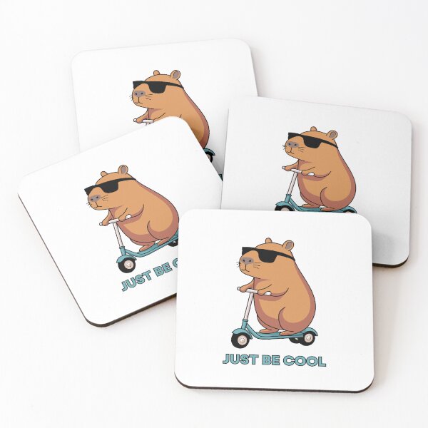 Item preview, Capybara, Just be cool designed and sold by MinimalistSunny.